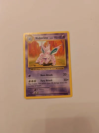 Nidorino 44/108 | Moderately to heavily played actual card photograph