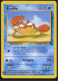 Krabby 51/62 | NM reference image. See following photographs for the actual card and condition.