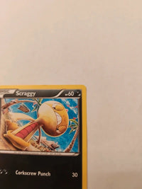 Scraggy 66/111 actual card photograph 5