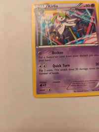 Kirlia 69/162 actual card photograph 3