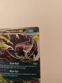 Mega Darkrai EX 048/084 actual card photograph 5