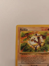 Mankey 55/64 | Condition review required actual card photograph 2
