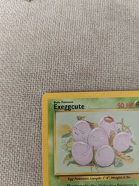 Exeggcute 52/64 actual card photograph 2