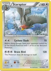 Staraptor catalogue reference image. See subsequent photos for actual card condition.