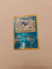 Cubchoo 21/111 | Moderately to heavily played actual card photograph