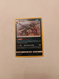 Hydreigon 62/111 | Moderately to heavily played actual card photograph