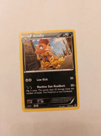 Scrafty 67/111 | Moderately to heavily played actual card photograph