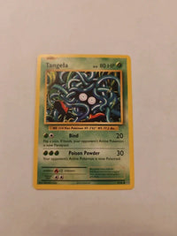Tangela 8/108 | Moderately to heavily played actual card photograph