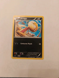 Scraggy 66/111 | Moderately to heavily played actual card photograph