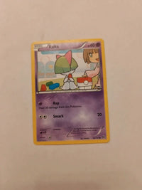 Ralts 68/162 | Moderately to heavily played actual card photograph