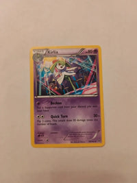 Kirlia 69/162 | Moderately to heavily played actual card photograph