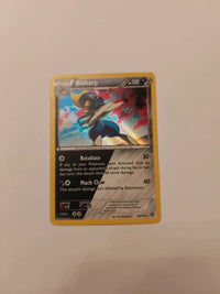 Bisharp 64/114 | Moderately to heavily played actual card photograph